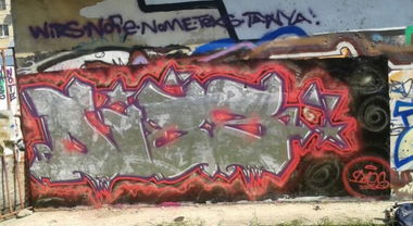 Graffiti Wall in Simferopol - Photo by note - crew, note, nome