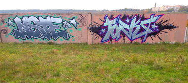 Graffiti Wall - Photo by note - note, torks (2013)