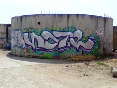 Graffiti Wall - Photo by note - Note, outside, outs (2014)