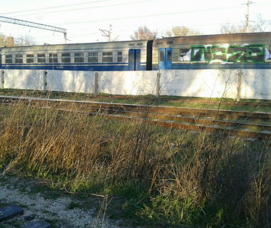 Graffiti Train - Photo by note - Panel, train, rvr (2013)