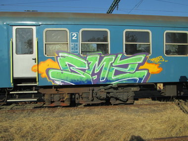 Graffiti Train - Photo by noway2stop - BMZ