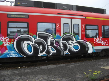 Graffiti Train - Photo by noxcuse3000plus