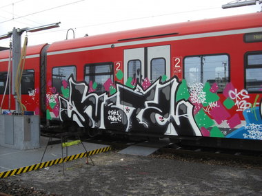 Graffiti Train - Photo by noxcuse3000plus