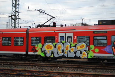 Graffiti Train - Photo by noxcuse3000plus