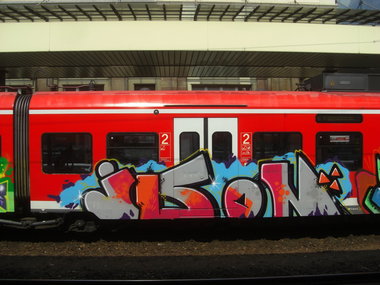 Graffiti Train - Photo by noxcuse3000plus