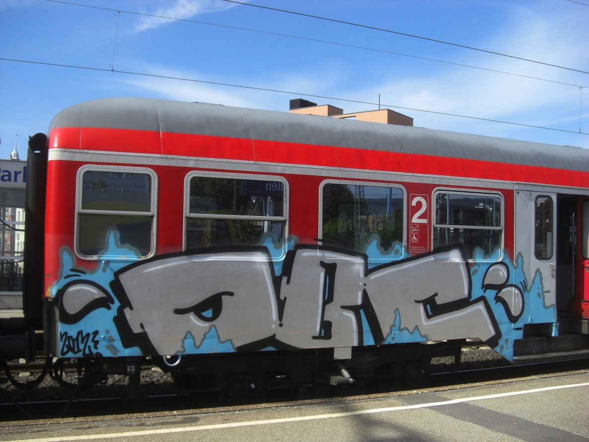 Graffiti Train - Photo by noxcuse3000plus