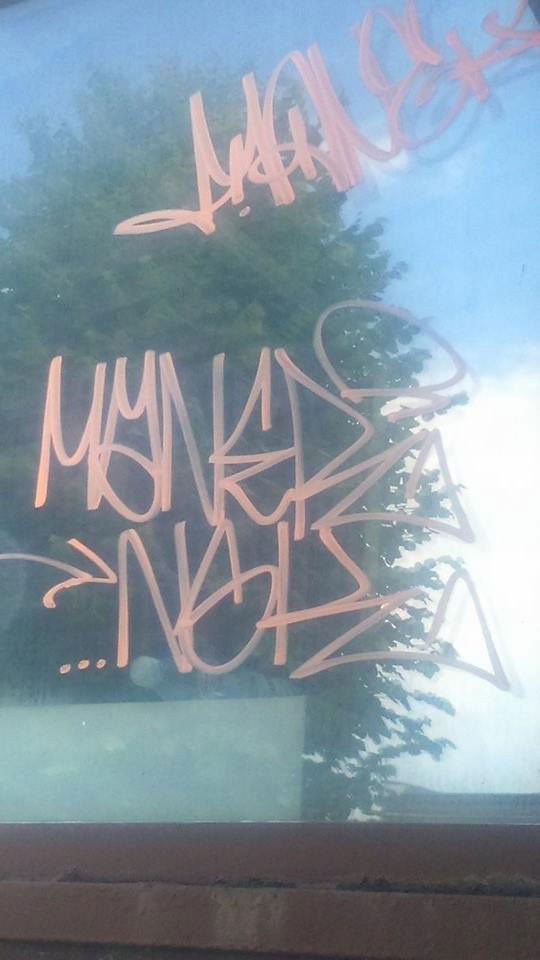 Graffiti Bombing in Polska - Photo by nskay - maner, nsk, nskcrew (2016)