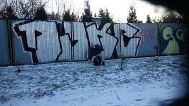 Graffiti Bombing - Photo by nuke - chrome, bombing, nuke (2015)