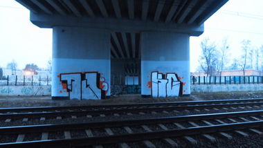 Graffiti Wall - Photo by nuke - nuke, nu, ke (2015)