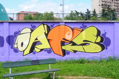 Graffiti in Torino - Photo by oafs - graffiti, oafs, torino (2011)