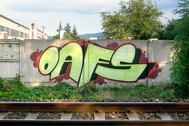 Graffiti in Torino - Photo by oafs - graffiti, oafs, torino (2011)