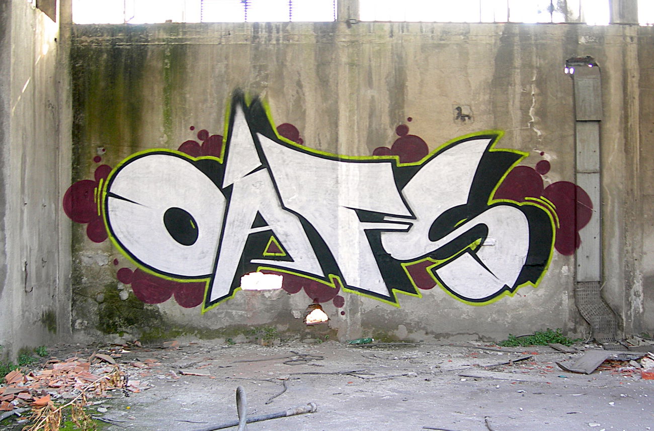 Graffiti in Torino - Photo by oafs - graffiti, oafs, torino (2012)