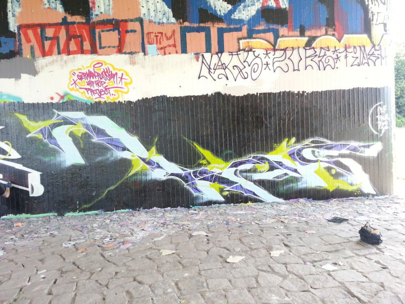 Graffiti Wall - Photo by obscene1312 - TRK, OSF (2013)