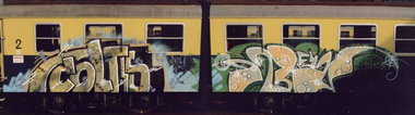 Graffiti Train - Photo by ohhgoodstuff
