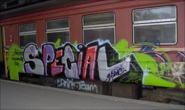 Graffiti Train - Photo by ohhgoodstuff