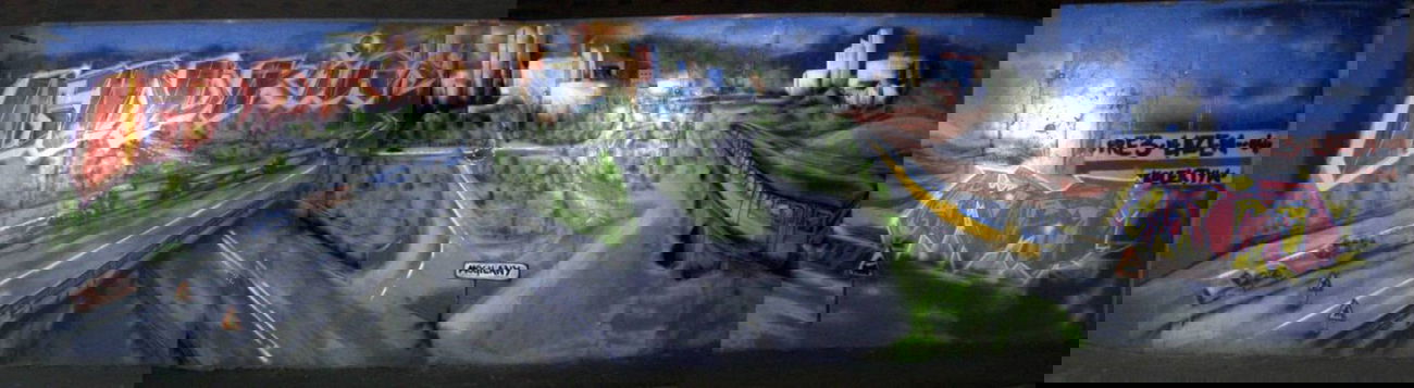 Graffiti Artwork in Sosnowiec - Photo by ohhgoodstuff