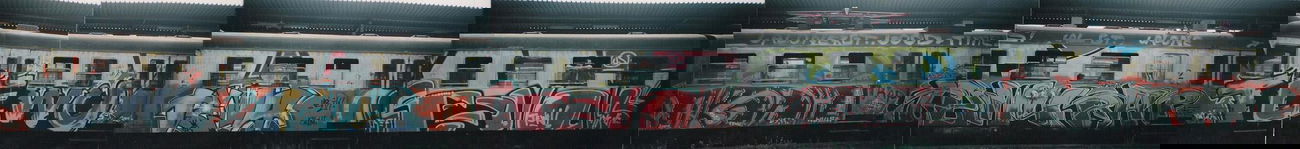 Graffiti Train in Pyskowice - Photo by ohhgoodstuff - tewu, us, gt