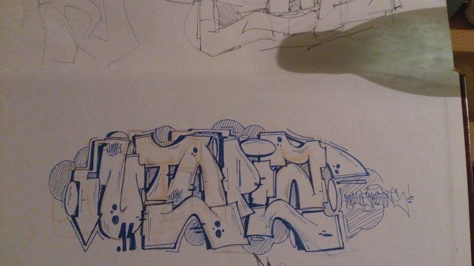 Graffiti Sketch - Photo by okayone