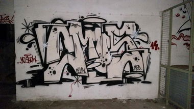 Graffiti Wall in Pula - Photo by okayone (2014)