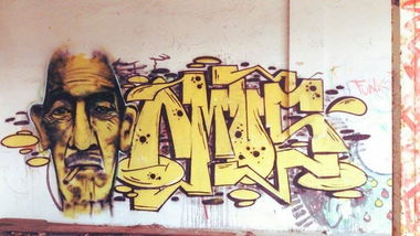 Graffiti Wall in Pula - Photo by okayone (2015)