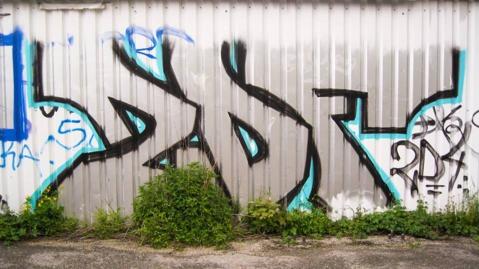 Graffiti Bombing in Wien - Photo by okeey - 2DF, Wien, Vienna