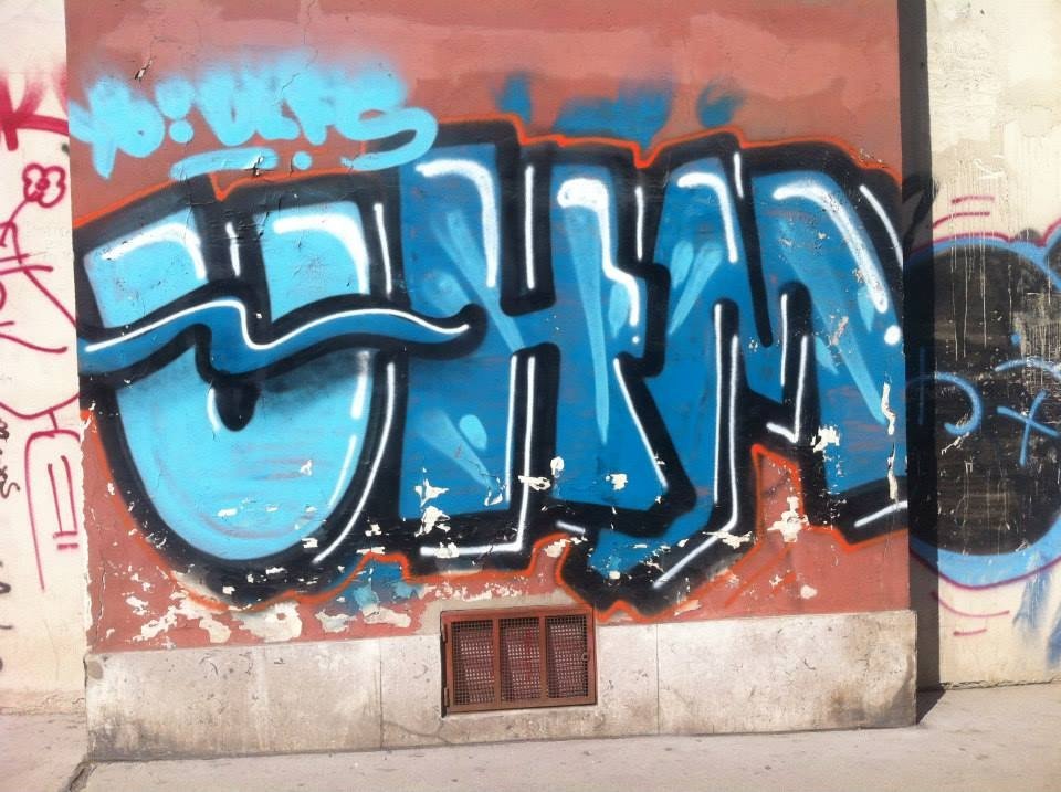 Graffiti Bombing in Wien - Photo by okeey - UHM, Wien, Vienna