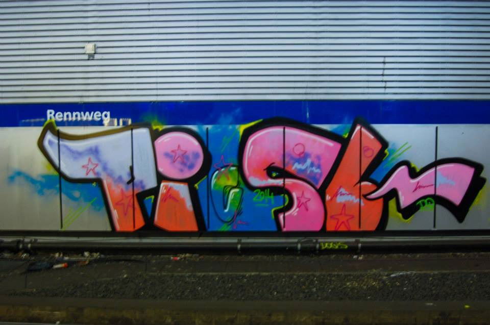 Graffiti Bombing in Austria - Photo by okeey - picsl, Line, Wien