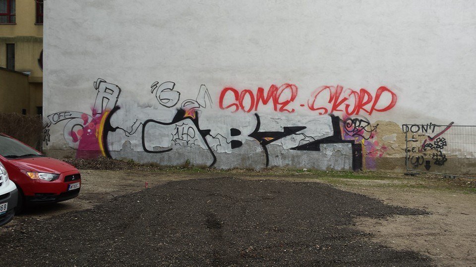 Graffiti Bombing in Wien - Photo by okeey - Line, Wien, Vienna (2015)