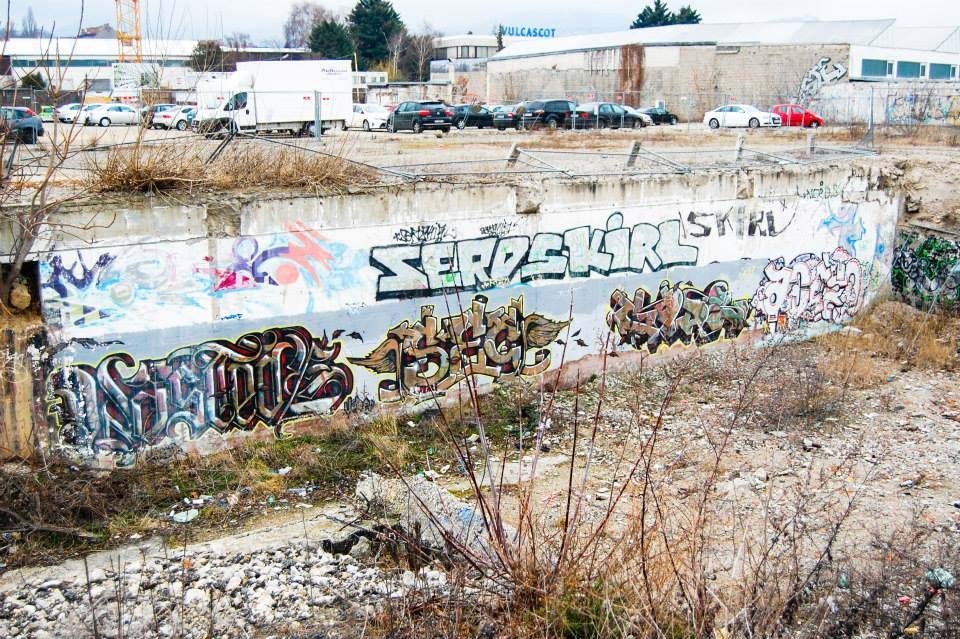 Graffiti Wall in Wien - Photo by okeey