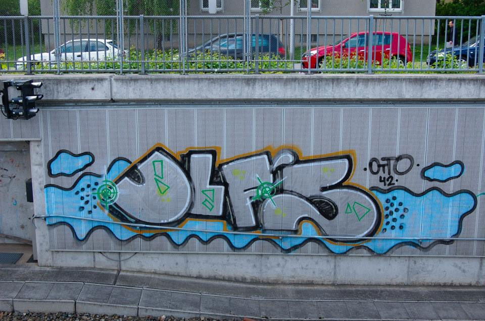 Graffiti Bombing in Austria - Photo by okeey - Ulfs, Line, Wien