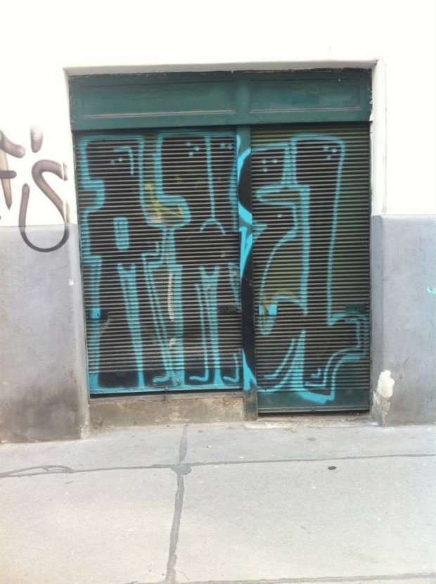 Graffiti Bombing in Wien - Photo by okeey - Wien, Vienna
