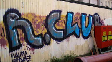 Graffiti Bombing in Wien - Photo by okeey - Rclub, Wien, Vienna