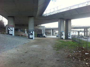 Graffiti Bombing in Wien - Photo by okeey - Speaker