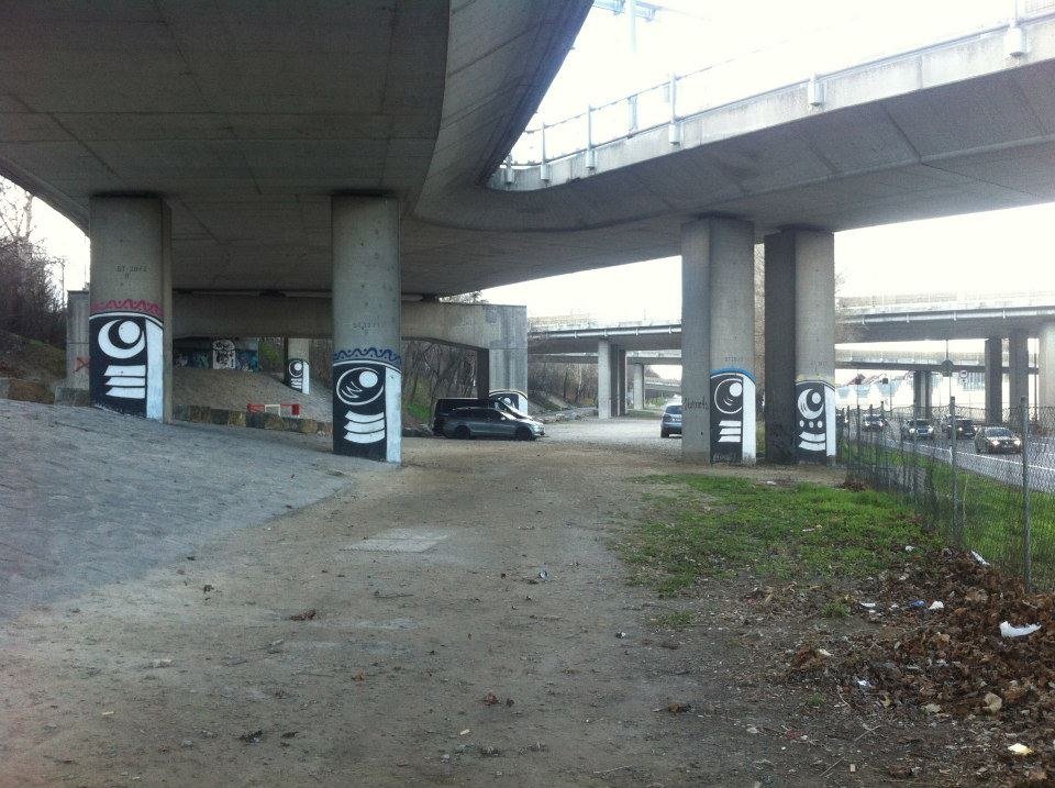 Graffiti Bombing in Wien - Photo by okeey - Speaker