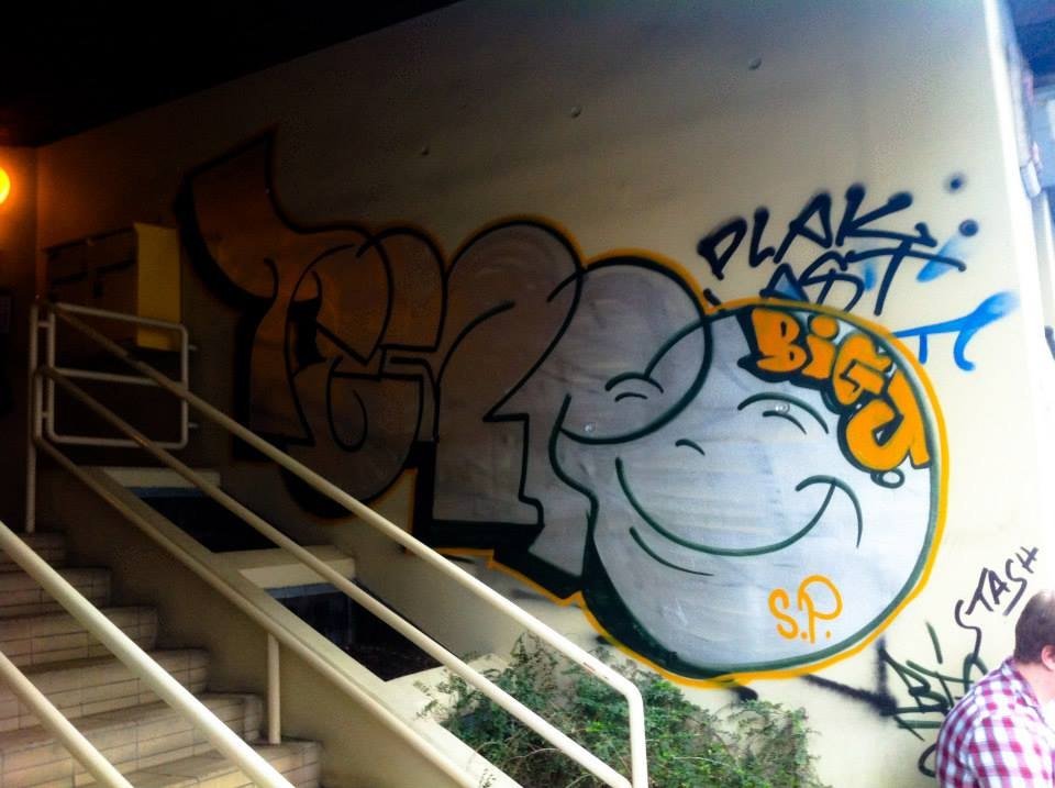 Graffiti Bombing in Wien - Photo by okeey