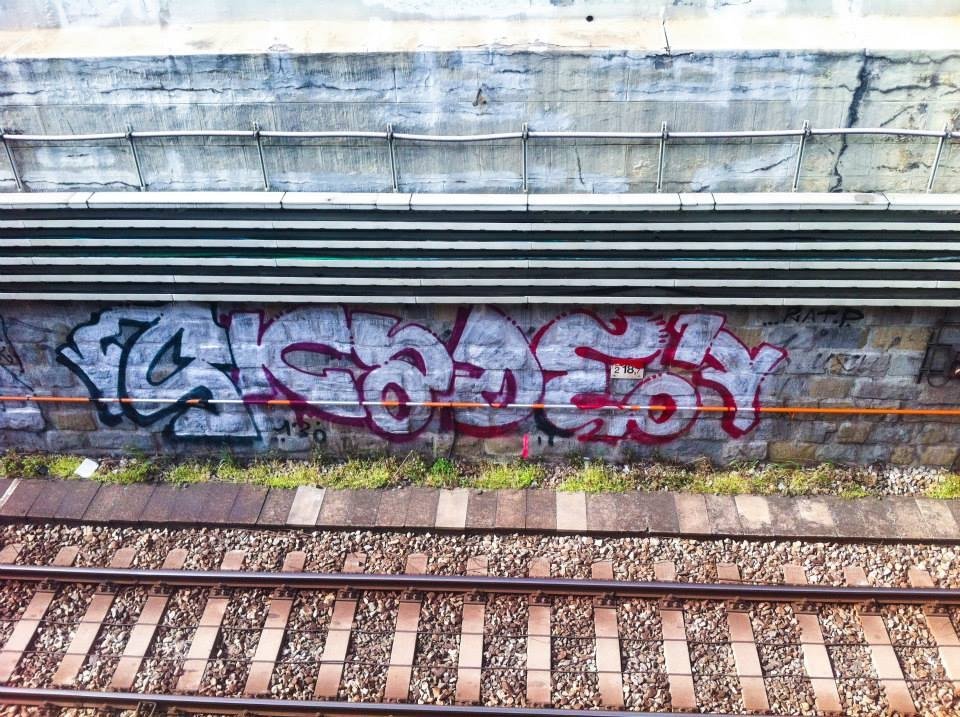 Graffiti Bombing in Wien - Photo by okeey