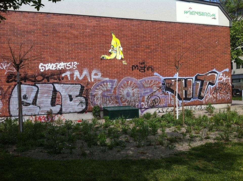 Graffiti Bombing in Wien - Photo by okeey - Wien, Vienna