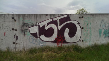 Graffiti Bombing - Photo by okie735 - okie, 735, afc (2014)