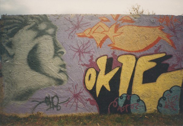 Graffiti Wall - Photo by okie735 - okie, 735, afc (2004)