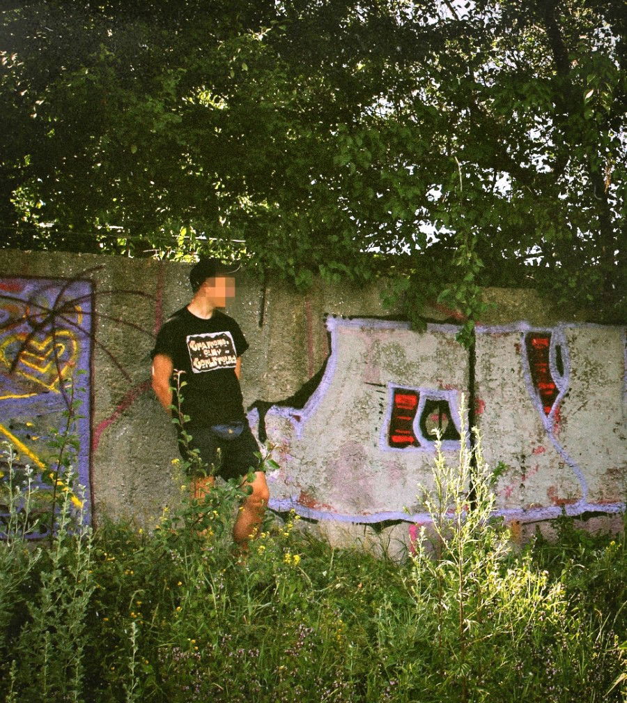 Graffiti in Fastiv - Photo by okis12 - okis, okis96