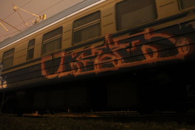 Graffiti Train - Photo by okis12 - okis96 (2014)