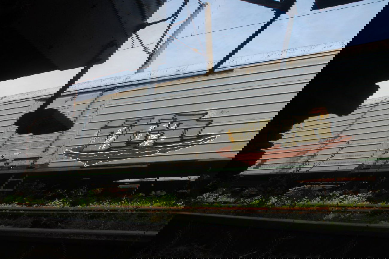 Graffiti Train - Photo by okis12 - okis (2014)