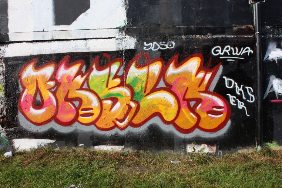 Graffiti Wall in Moscow - Photo by okser (2013)