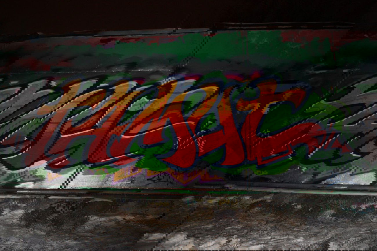 Graffiti Wall - Photo by okser