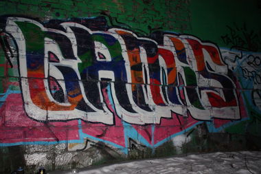 Graffiti Wall - Photo by okser