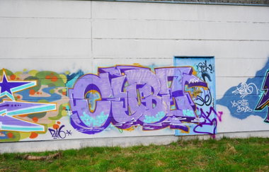 Graffiti Wall - Photo by oldenburgcity - cube (2016)