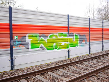 Graffiti Bombing - Photo by oldenburgcity - wozu (2015)