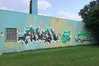 Graffiti Wall - Photo by oldenburgcity - amen, kartel, spuk (2015)