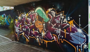 Graffiti Wall - Photo by oldenburgcity - chek (2015)