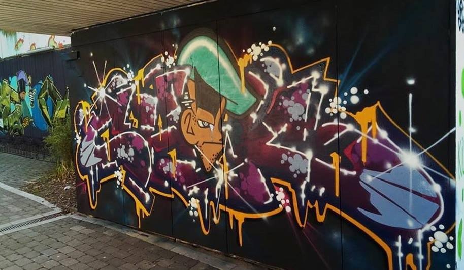 Graffiti Wall - Photo by oldenburgcity - chek (2015)